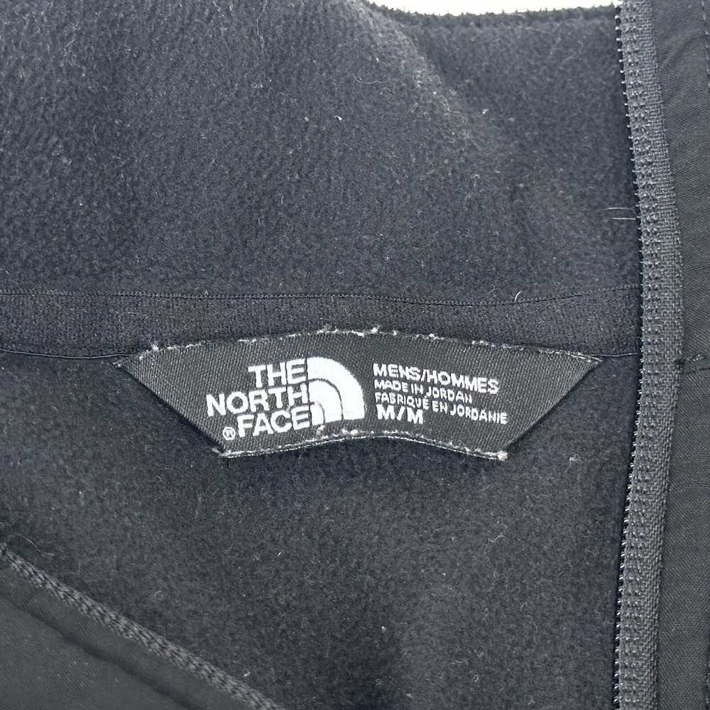 The North Face Men's Fleece Jacket Full Zip Medium Black - Picture 4 of 4